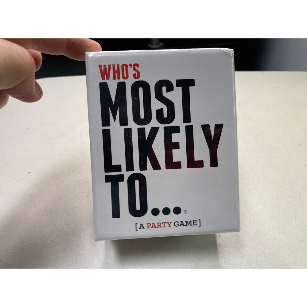 Whos Most Likely To A Party Game 250 Cards Adult Group Game Night DSS Games
